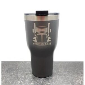 RTIC Kenworth Sales Semi Truck Logo Thermal 30oz Tumbler Coffee Cup Travel‎ Mug